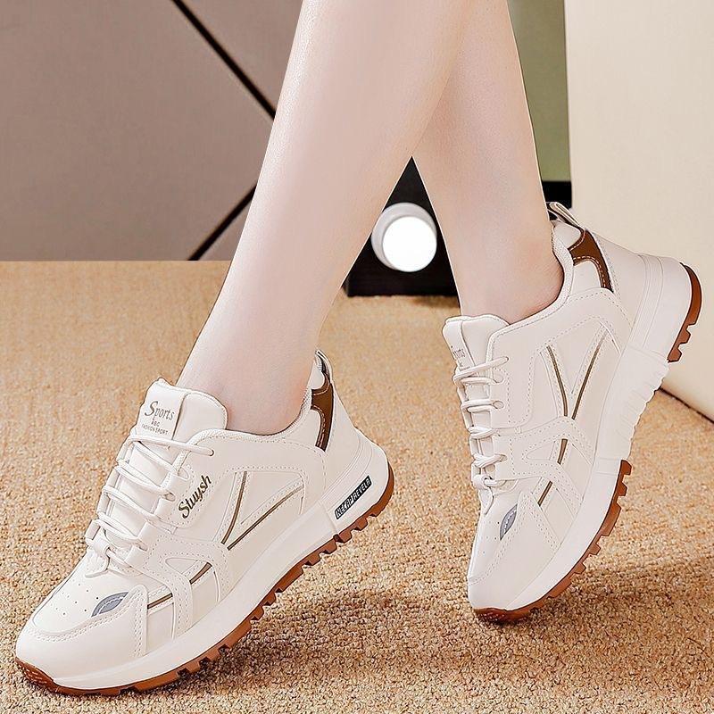 Sneakers Women's Spring and Autumn Non-slip Soft-soled Forrest Gump Shoes Versatile Trend Travel Casual Shoes