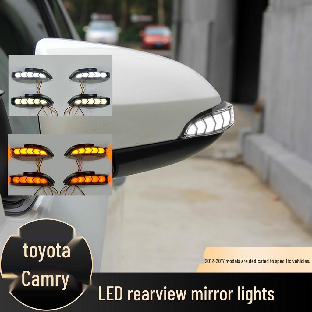 Passend für Toyota Camry 2012-2017: LED-Tagfahrlicht im Rückspiegel mit dynamischen Blinkern
