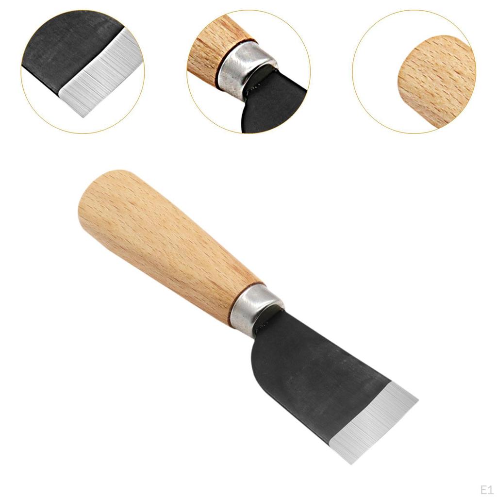 Leather Knife DIY Working Tool Sharp Carbon Steel Leathercraft
