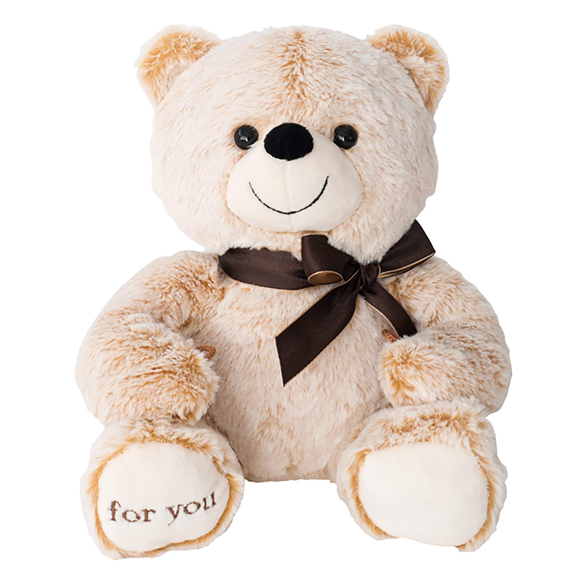 

Декоративная обнимательная игрушка Животное Макс Медведь-1 (2 куска) DAB-BQ1 слоновая кость