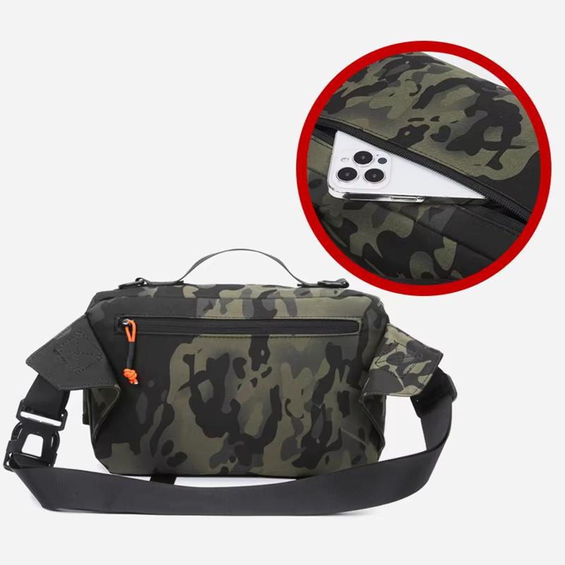Tactical Fanny Pack Waist Chest Backpack Outdoor for Men Women Fishing Sling Bag Hip Rig Cycling Camping Multifunctional Bag
