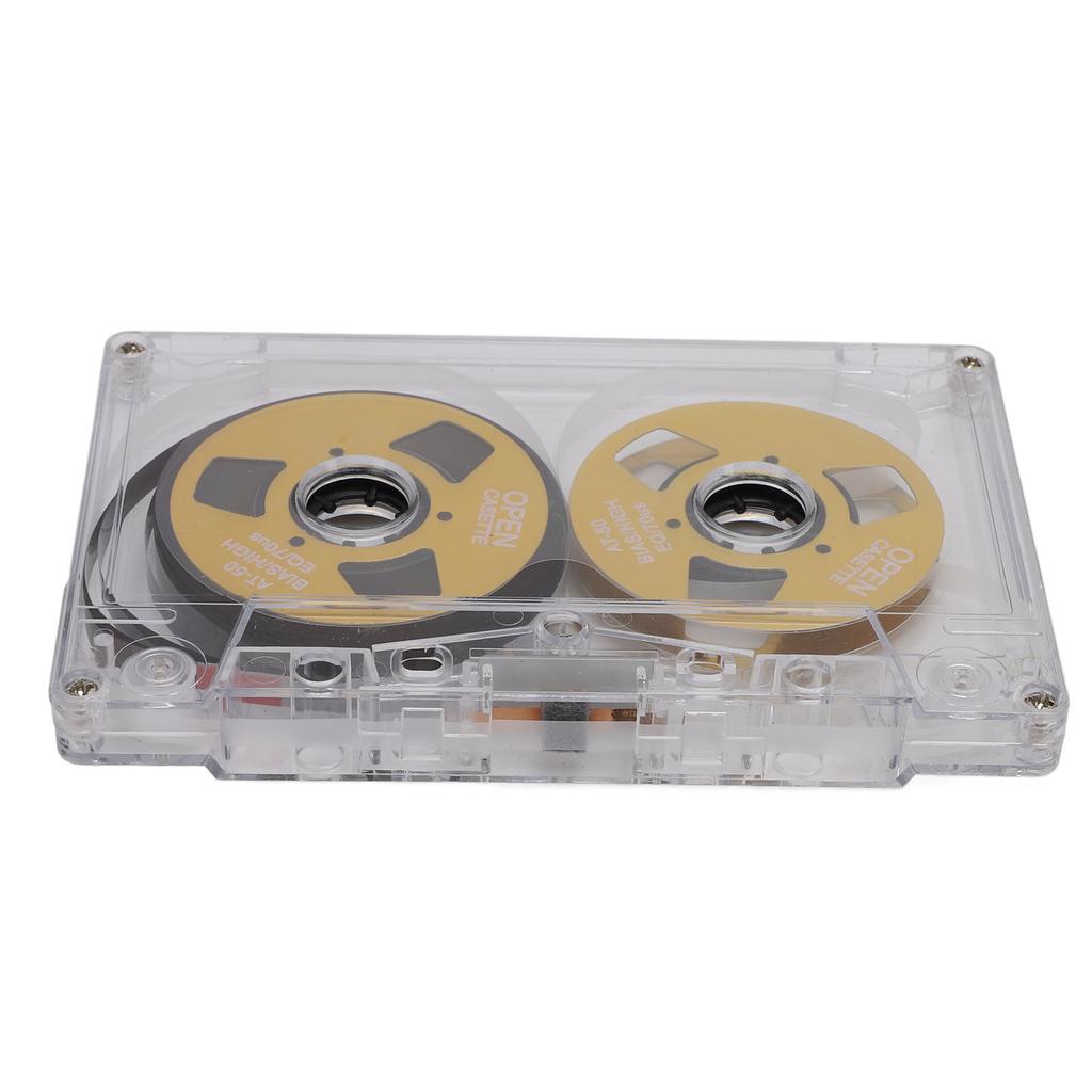 Reel to Reel Blank Cassette Tape 50 Minutes Normal Bias Double Sided Metal Sound Recording Cassette
