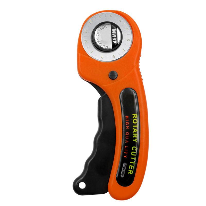Fabric Rotary Cutter 45mm Blade Card Paper Sewing Quilting Fabric Cutting Tailor Scissors Tool Dress Clothes Making DIY Tool