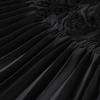 Women's Chiffon Dress Elegant White Backless 3D Flower Strap Dress Pleated A-line Patchwork Design Summer Beach Vacation Robe Evening Vestidos Dress