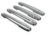BRIGHTZ Chrome Door Handle Covers and Knobs Set C for Tanto Custom Compatible with and 610 Tanto Customs LA600S/LA610S [TNT600-NOBU-FS-AD2AE0FG2] LA,