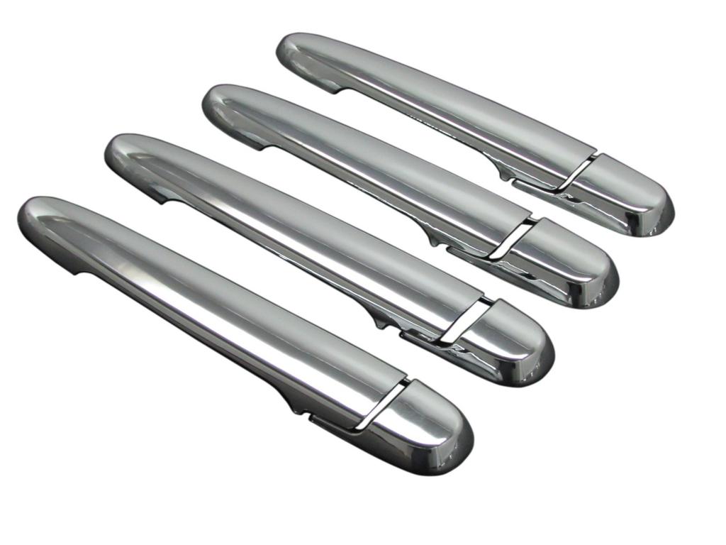 BRIGHTZ Chrome Door Handle Covers and Knobs Set C for Tanto Custom Compatible with and 610 Tanto Customs LA600S/LA610S [TNT600-NOBU-FS-AD2AE0FG2] LA,