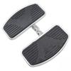 Pair Black Motorcycles Mini Floorboards For  Front or Rear Foot Boards