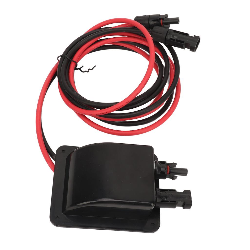 Solar Panel Wire with Connector Entry Gland Solar Adapter Extension Cable 2m 10AWG for Photovoltaic