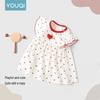 Youqi Baby Girls' Sleeveless Polka Dot Princess Dress