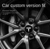 Car Sticker 2025 New Tesla Car  56mm Wheel Hub Center Caps For Tesla Model 3 Model Y Badge Cover Hubcaps for Tesla Model Y X S 2