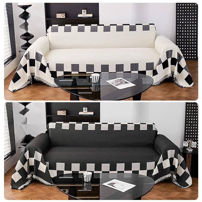 Chenille Sofa Towel Four Seasons Universal All-Inclusive Sofa Cover Dust Cover One-Piece Sofa Cover Cloth Anti-Scratching