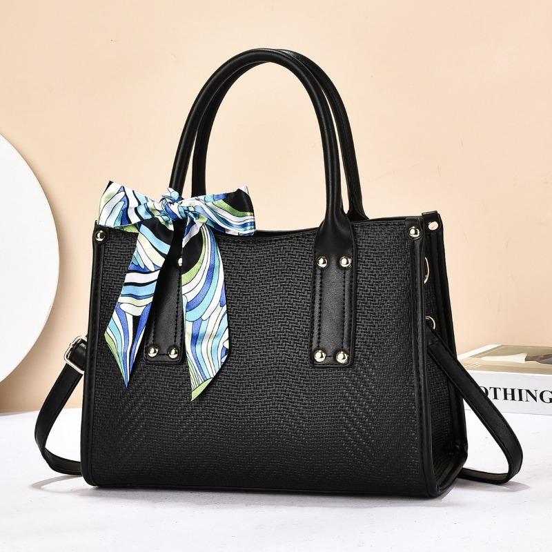 Tote Bag Women's Crossbody Bag Urban Minimalist Style PU Material Large Size Zipper Opening Soft Shape Square Daily Handbags
