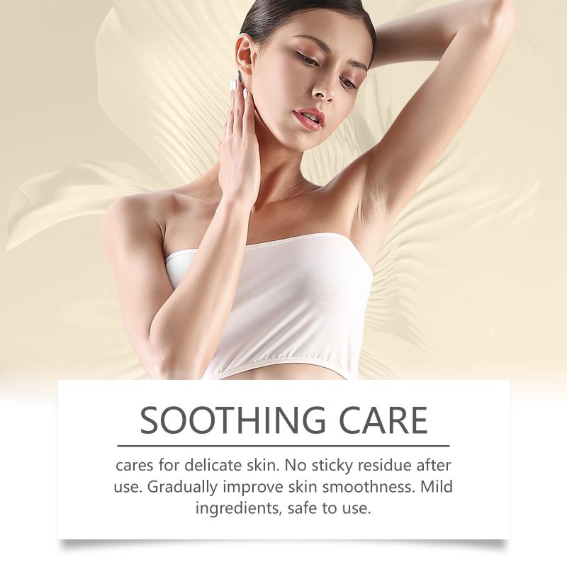 Moisturizing Depilatory Cream for Women Sensitive Skin Hair Removal with Soothing Effect Daily Body Care and Cleansing