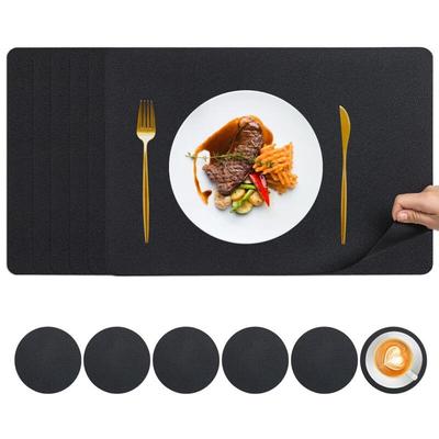 ZISIZ Double-Sided Placemat & Coaster Set