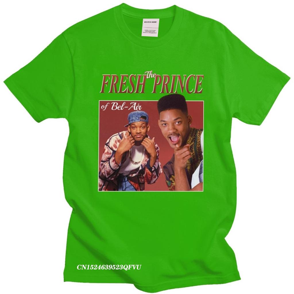 Funny The Fresh Prince Of BelAir Tshirt Men Camisas Men 90s Style Will Smith TV TShirt Carlton Banks Fan Cotton Tee