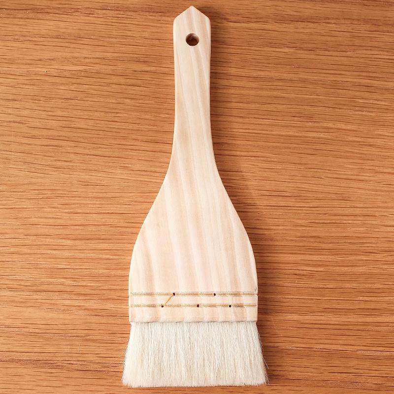 MDNG Wooden Handle Wool Pastry & BBQ Brushes (2-Pack)