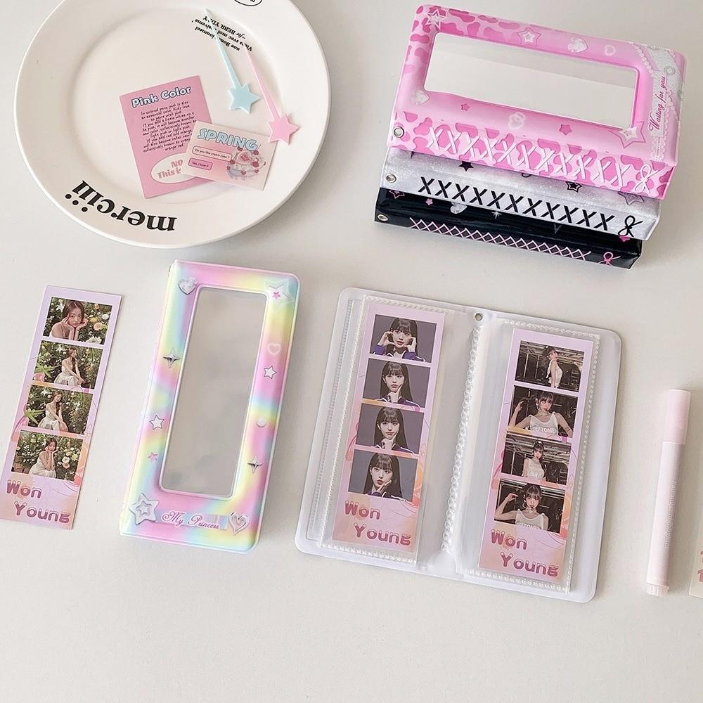 Quality Hollow Design Photocard Binder Album Collecting Photos 20 Pages 40 Photos Photocard Binder Photo Album Photos