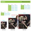 Retro Gothic-style Skull Rose Flannel Printed Blanket Suitable for All Seasons Suitable for Living Room Office Sofa and Travel