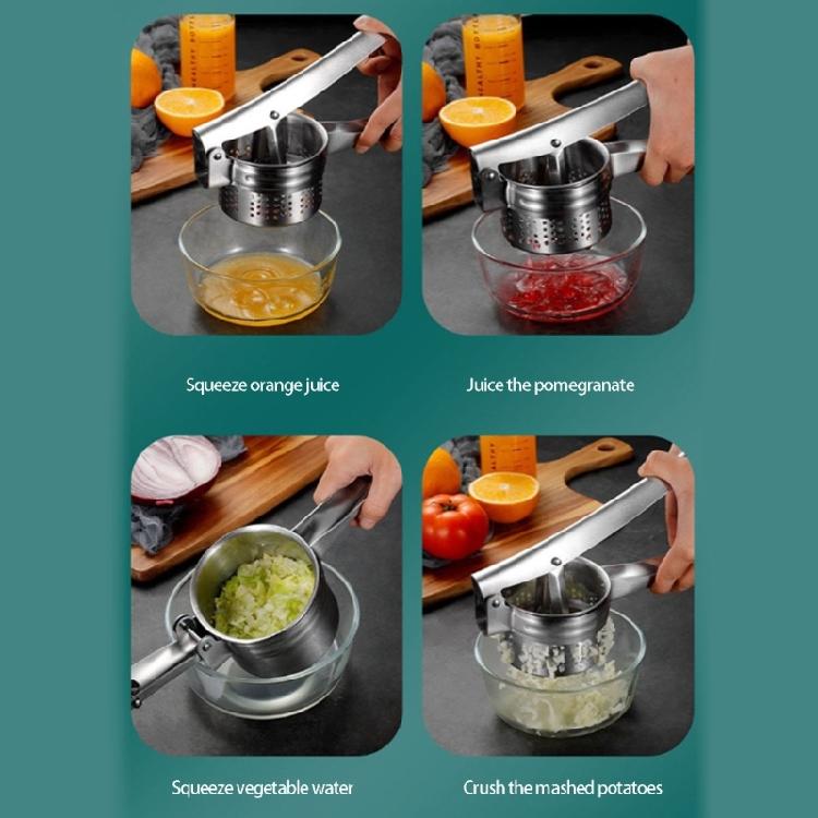 Multifunctional Potato Presser Manual Juice extractors Simple Kitchen Presser For Vegetables Potato And Soft Fruits