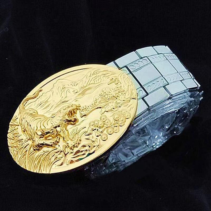 

Пряжка ремня Ремень для самообороны Мужское оружие Гладкая пряжка Простой многофункциональный Хлыст Металлический декоративный ремень 120cm