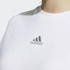 Adidas Mh 3S Sweatshirt Casual Solid Crew Neck Pullover Women Tops White HM7077
