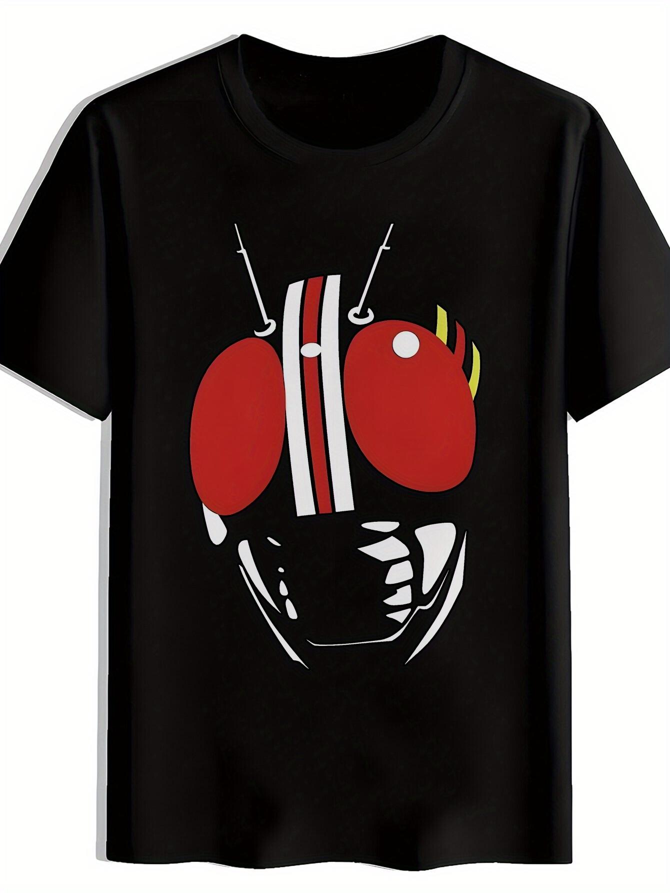 Fun Trendy Pattern Print Short Sleeve T-shirt S