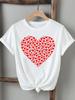 (Asian Size) Style Love Trend Clothing Tee Top Female Print Female T Shirt Woman Women Fashion Short Sleeve Graphic T-shirts