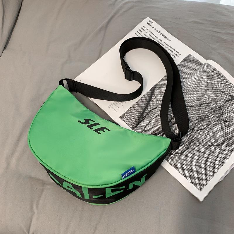 Crossbody Bag Men'S Japanese Students Diagonal Span Simple Large-Capacity Backpack Casual Shoulder Bag Women