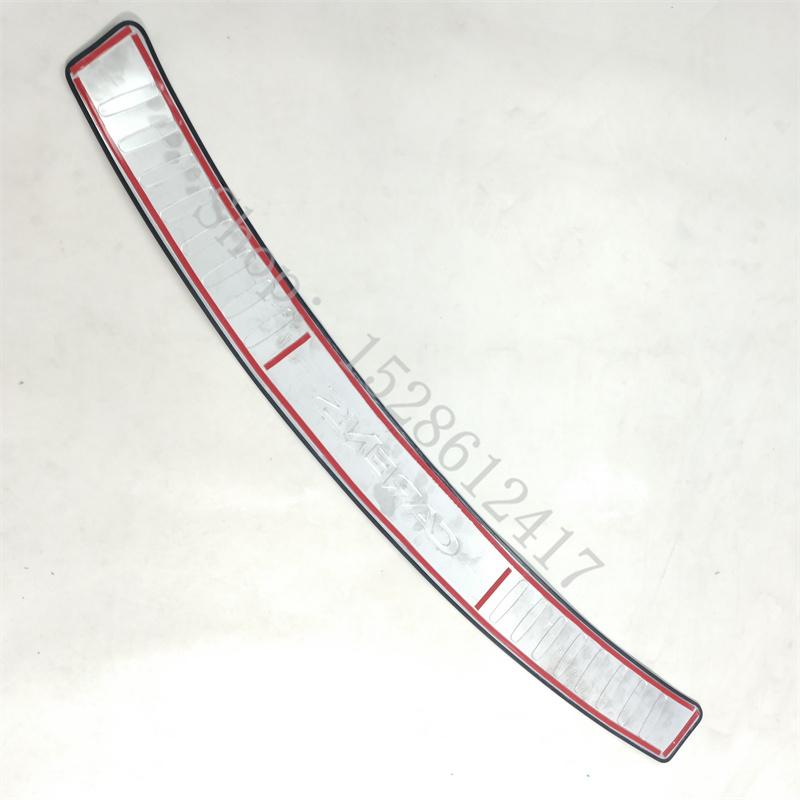 For Subaru XV Outback Forester Tribeca B9 Stainless Steel Door Rear Bumper Protector Sill Trunk Tread Plate Trim Car Accessories