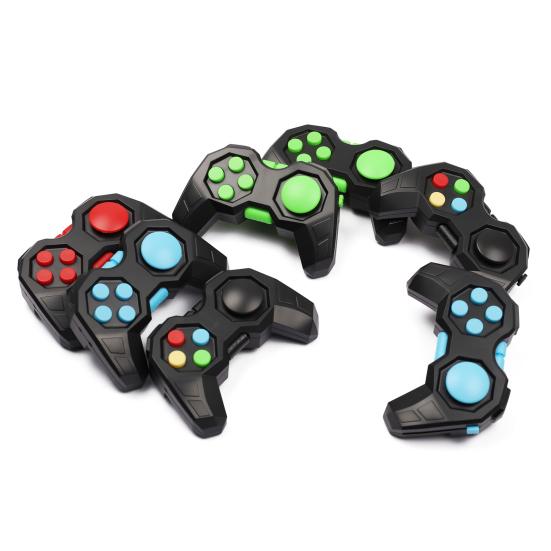 Brinquedo Fidget de Controle de Jogo com Cordão Alívio de Estresse Mini Gamepad Joystick Roller Clicker Brinquedo Ferramenta de Descompressão para Casa Escritório Trabalho