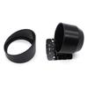 DEFT Gauge Pod 60mm Universal Gauge Cup Car Mount Holder Plastic Single Auto Car Meter Pods Dash Pod Mount Bracket Adjustable