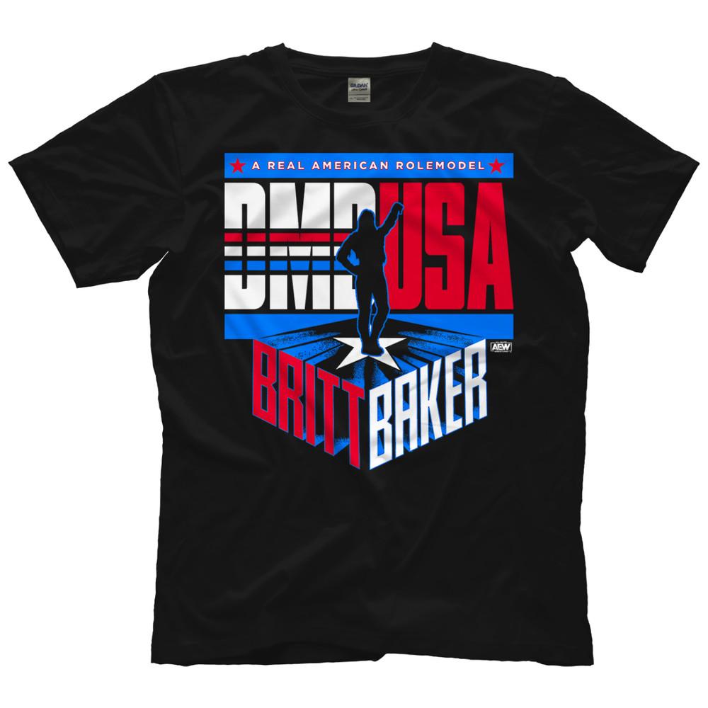 Britt Baker  A Real American Rolemodel AEW Official TShirt Unisex T-Shirt XXL
