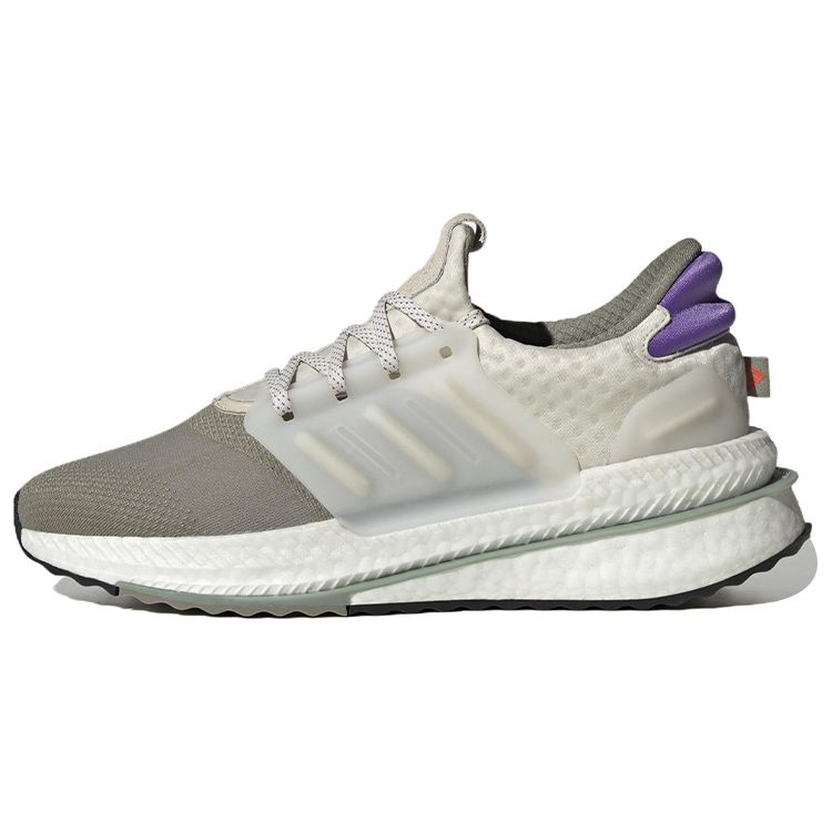 

Adidas X_PLRBOOST Unisex Running Sneakers Silver Pebble Aluminium Purple Rush HP3129 42 слоновая кость