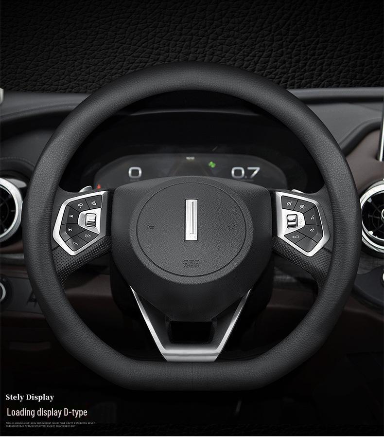 Ganzjahres-Lenkradbezug aus echtem Leder für Great Wall WEY und Tank 300 VV5/VV6/VV7