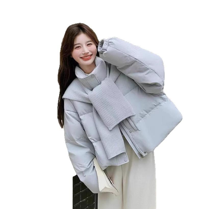Winter new women's fashion foreign style down cotton clothes small design cotton clothes jacket trendy