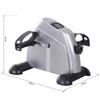 Mini exercise bike for legs arms fitness device with LCD screen dim. 39L x 40W x 31H cm silver