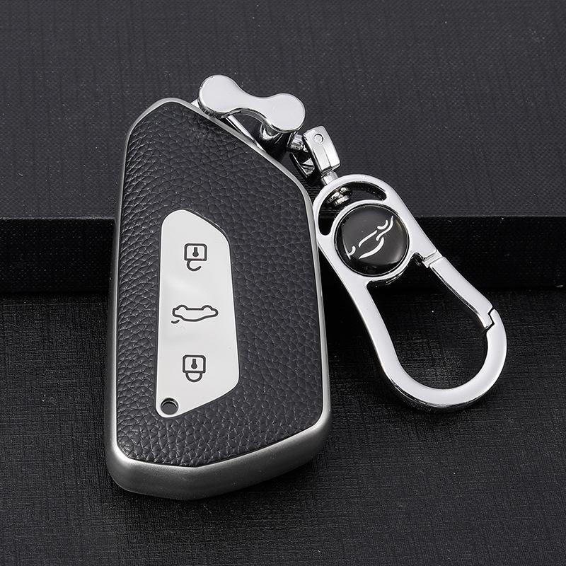 

Чехол-обертка для ключа для 2022 Volkswagen Teramont и 2021 SAIC Teramont X