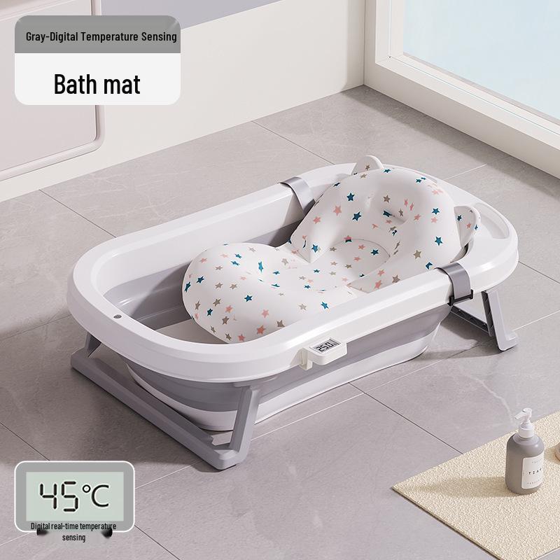 

Складная, термочувствительная детская ванночка для сидения или лежания