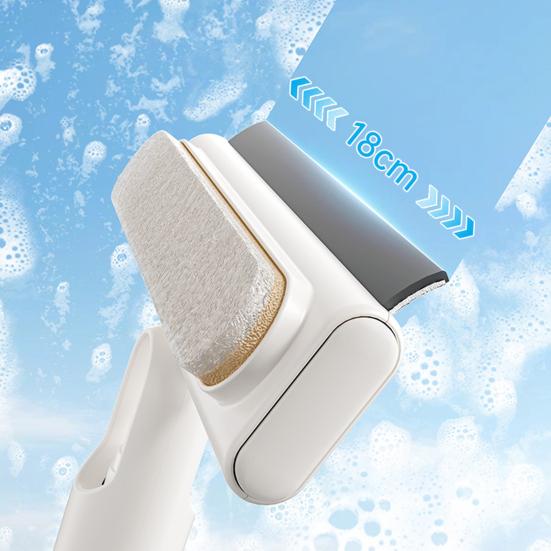 Scraper Brush Windows Glass Screens Bevel Scraping Strip Dust Removal Portable Cleaning Brush Multi-Functional Cleaning Tool