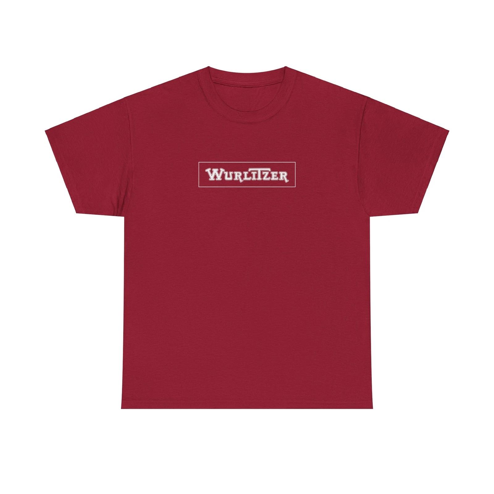 Wurlitzer Keyboard Logo T-Shirt - Retro Vintage Keys Synth Piano 1960s 1970s M