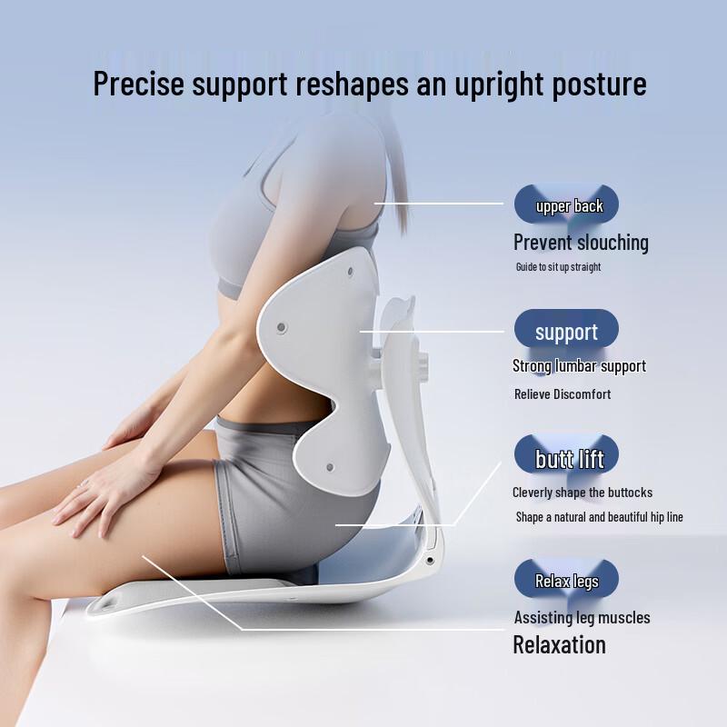 Jiancheng SC03 Ergonomic Lumbar Support Seat & Back Cushion CN plug (adapter included)