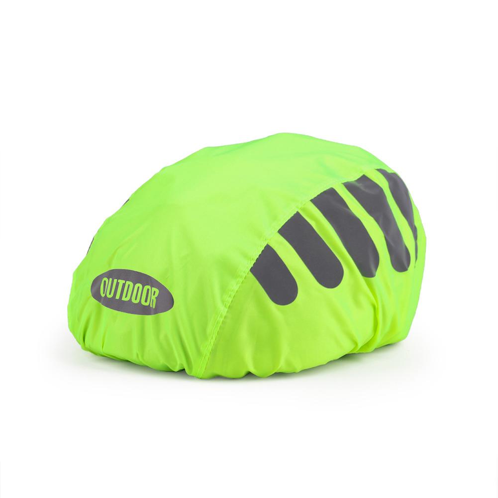 Bike Helmet Cover with Reflective Strip Cycling Helmet Cover Adjustable Sports Helmet Rain Cover for Mountain Road Bike Helmet