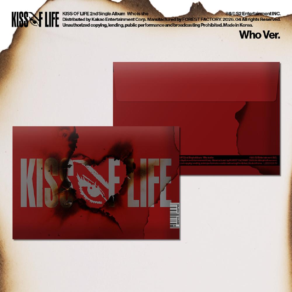 Pre-comandă KISS OF LIFE Al doilea album single Who is she WHO ver.