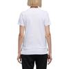 Adidas Logo Label Round Neck Short Sleeve T-Shirt Women T-Shirts White EA2099