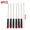 Car Oil Seal Screwdrivers Set Car Remover Pick Hooks  Vehicle O-Ring Seal Gasket Puller Auto Durable Maintenance Tools 6PCS