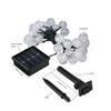 Solar Crystal Globe LED String Lights, 8 Modes IP65 Waterproof Fairy Garland, Solar Christmas Light for Garden Party Outdoor Decor