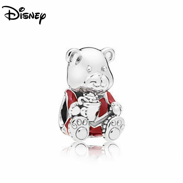 

925 Silver Disney Mickey Zootopia Boutique Charm Pendant Fit For Necklace Original Bracelet DIY Fine Festival Women s Party Gift