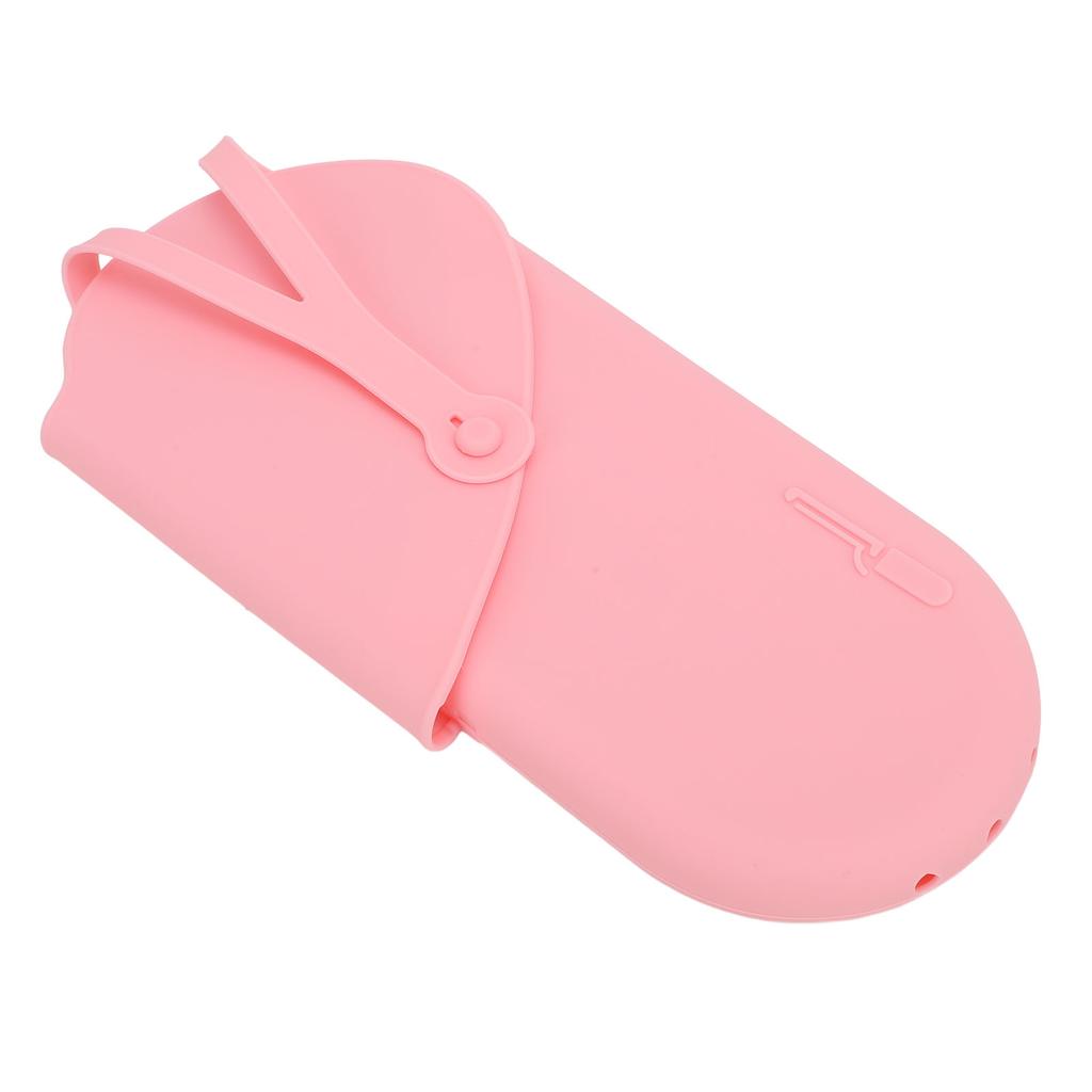 Silicone Heat Resistant Holder Mat Pouch Non Slipping Straightener Holder for Flat Iron Curling