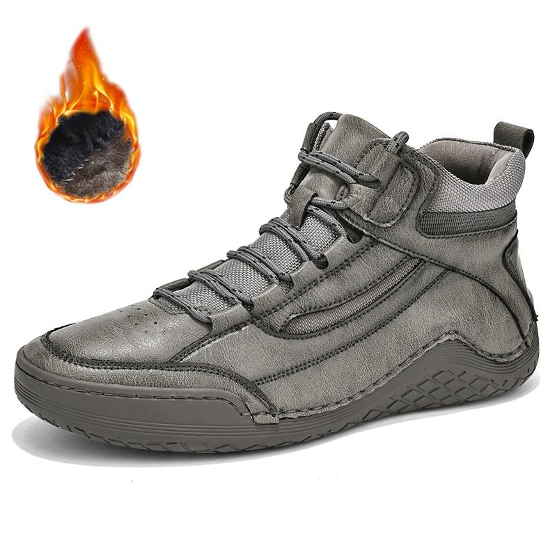 

New Winter Warm Men Snow Boots High Quality Comfortable Men s Ankle Boots Winter Plush Warm Men Shoes Outdoor Casual Sneakers 36