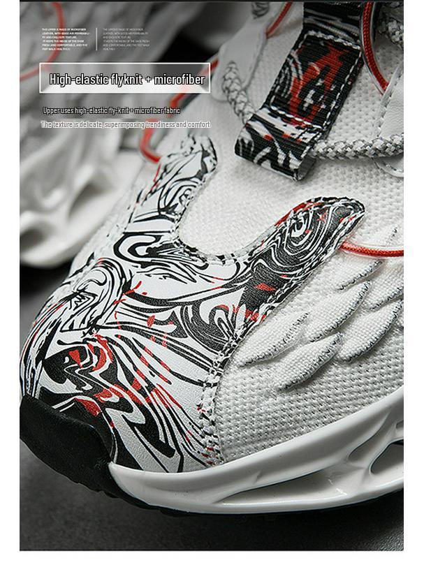 Men's Chinese Style Blade Coconut Casual Running Shoes, Sizes 45-46